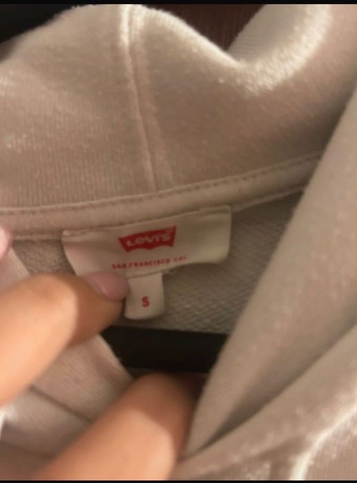 Sweat branca da Levis