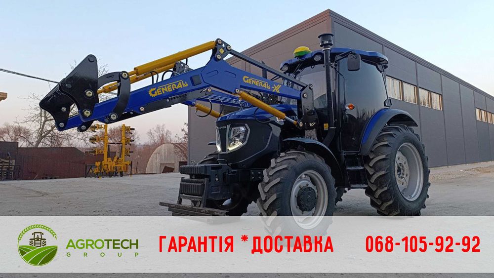 Погрузчик фронтальный КУН General для МТЗ c ковшом 2 м