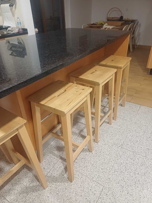 ilha para 5 bancos