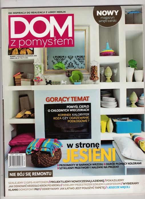Dom z Pomysłem 1/2008 Kominek kaloryfer czy ogrzewanie podłogowe?