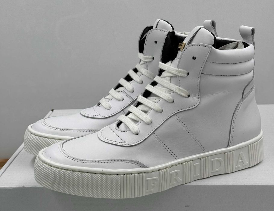 Buty FRIDA by SCHOTT & BRINCK, trampki wysokie skórzane R.37 FR31A