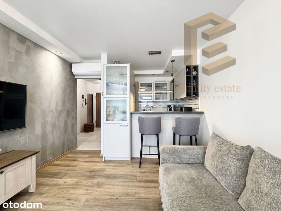 Hvile Park Nałęczowska - 50 m² - taras 15 m²