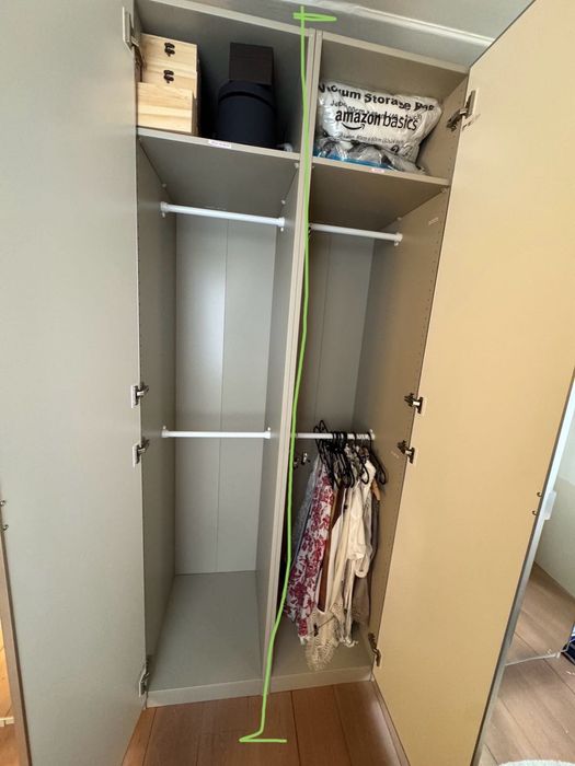 Roupeiro IKEA Espelhado - 3,75m - Design Exclusivo