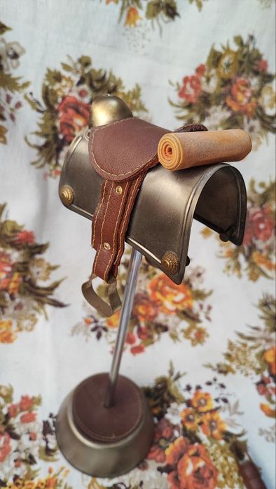 Набор бармена чайной церемонии,винтаж седло конный спорт,жокей,лошади