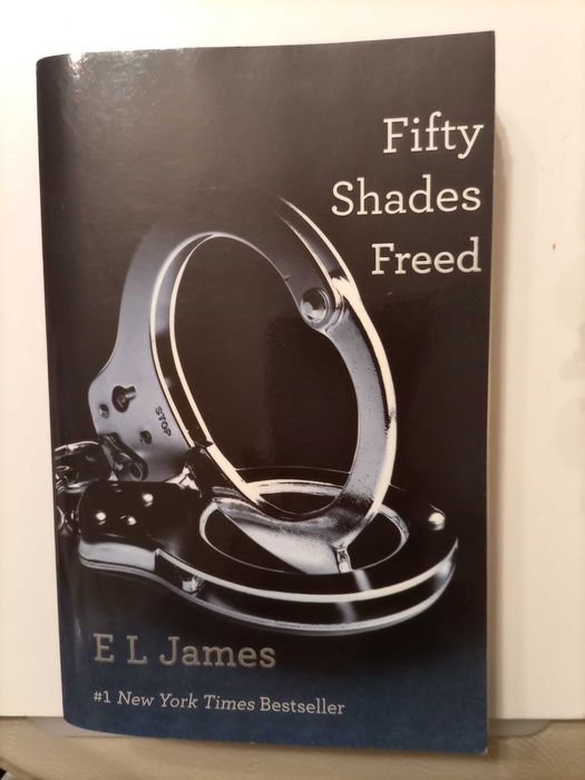 Livros da trilogia das Cinquenta Sombras de Grey