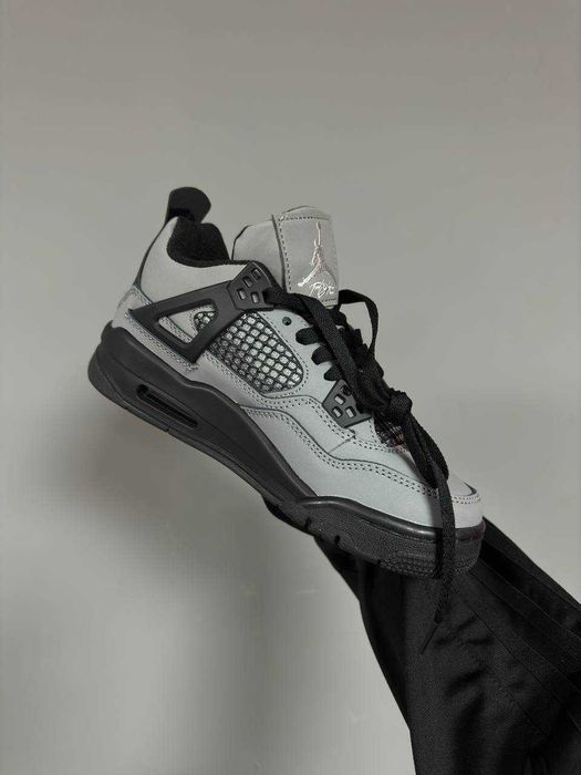 Кросівки Nike Air Jordan 4 x Cactus Jack Grey premium