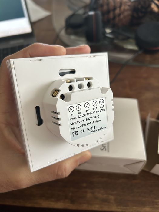 Par de interruptores touch com wifi novos (na caixa) - preco do par