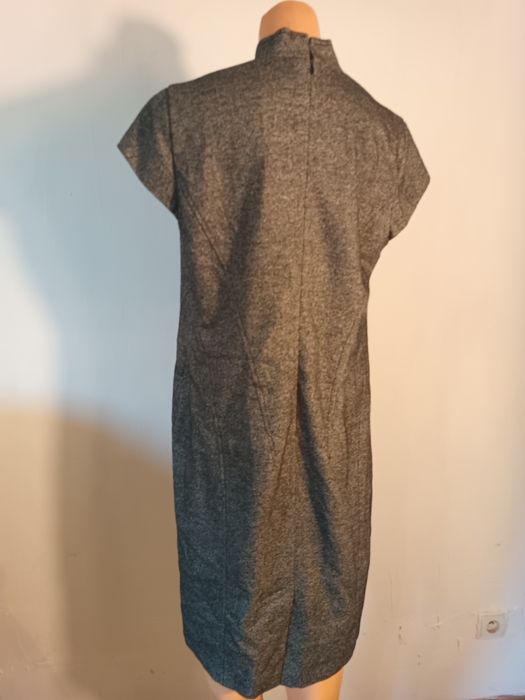 Luksusowa Sukienka RIANI | 55% Jedwab & 44% Wełna | Rozmiar 44 (XL/XXL)