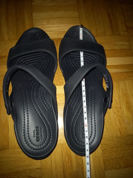 Crocsy damskie W 7. klapki super wygodne