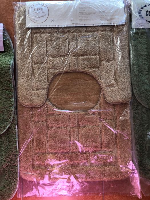 Conjunto de tapetes de casa de banho