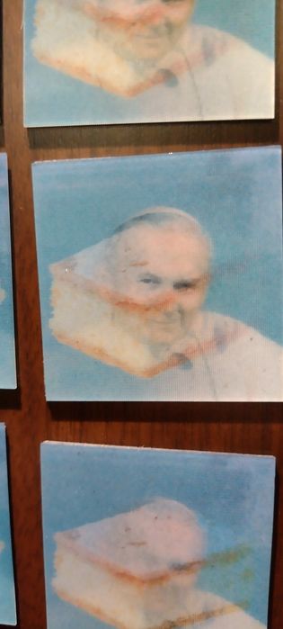 Magnesy 3D Jp2 Papież kremówka Jan Paweł