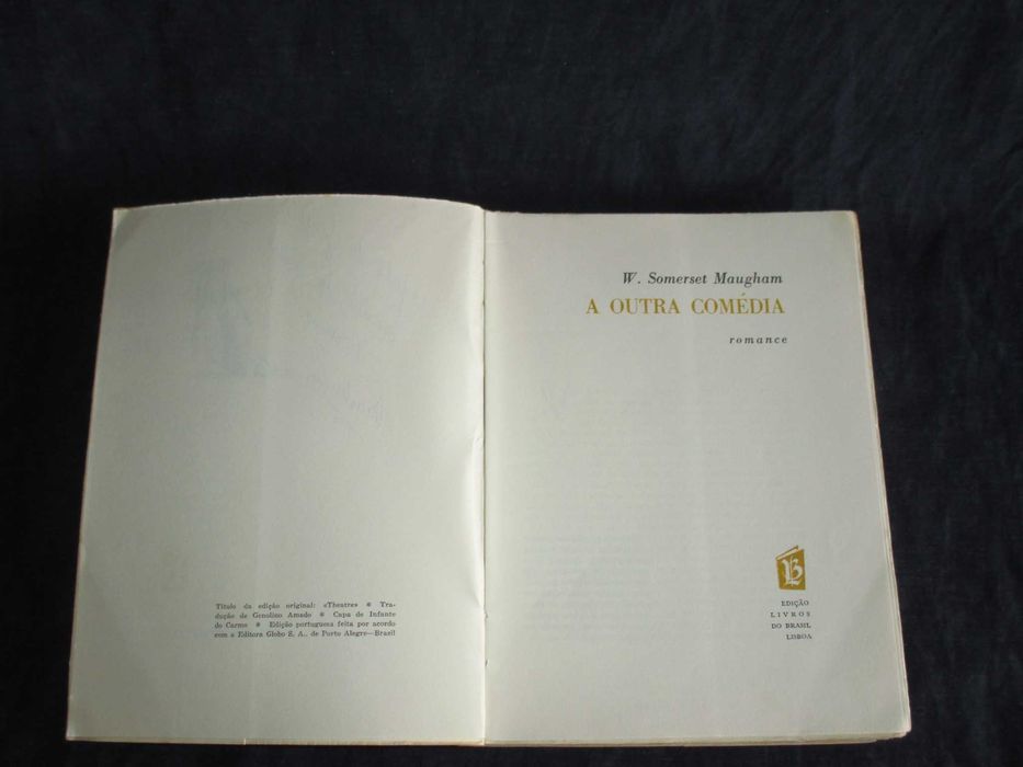 Livro A Outra Comédia Somerset Maugham