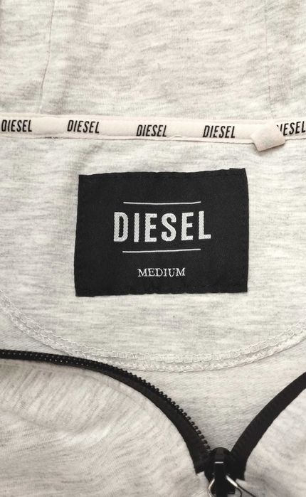 Damska piękna bluza z kapturem Diesel