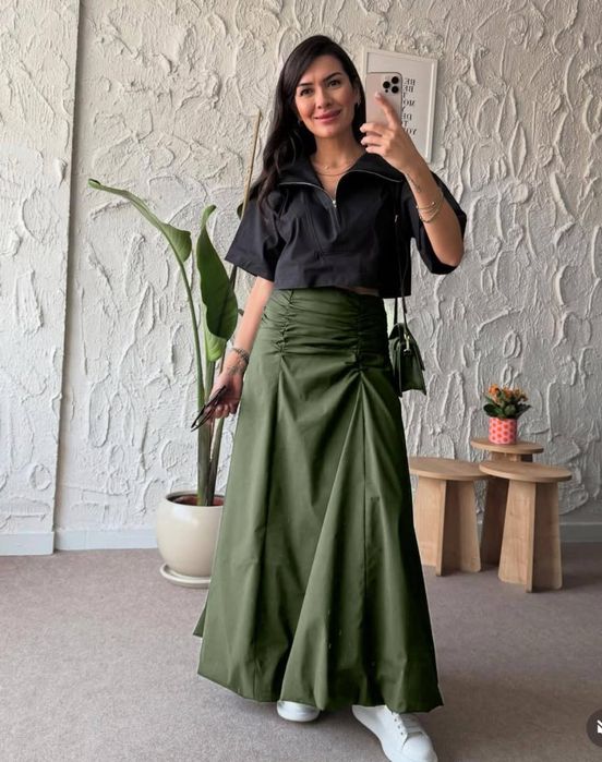 Saia Comprida para senhora