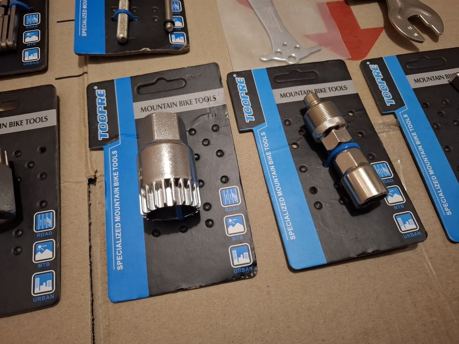 ВЕЛОсипедный инструмент; ключи; сьёмники; выжимка цепи Toopre.