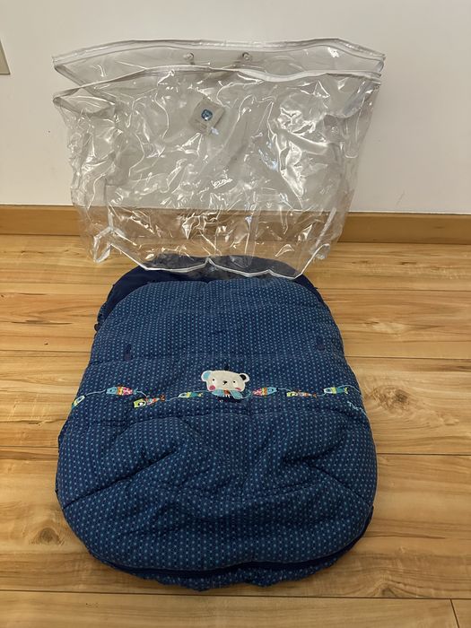 Conjunto completo Tuc Tuc kimono em Azul para Bebé.