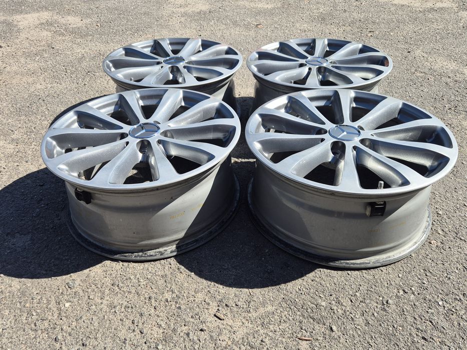 Продам компл.оригин.дисків MERCEDES з датч.тиску  R17  5x112