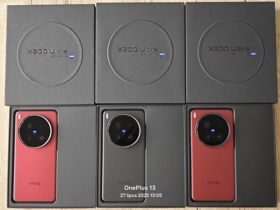NOWY VIVO x200 Ultra 16GB/512GB red Czerwony bordowy Krosno