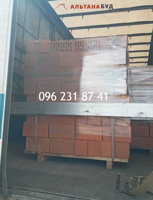 Керамоблок 380мм, 250мм 11.6NF з доставкою, блок цегла подвійна