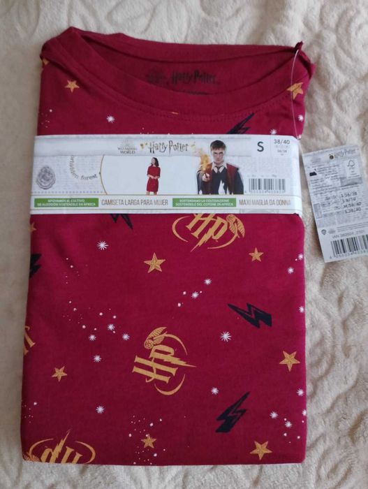 Нічна сорочка - туніка Harry Potter (бордо) S