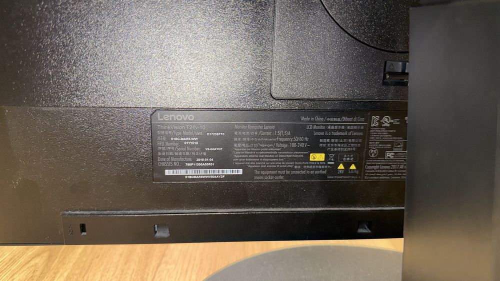 Monitor Lenovo T24v-10