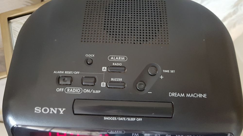 Relógio despertador Sony