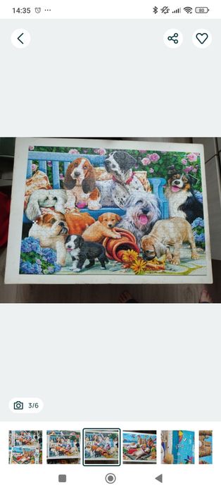 Пазли 500 і 1000 деталей