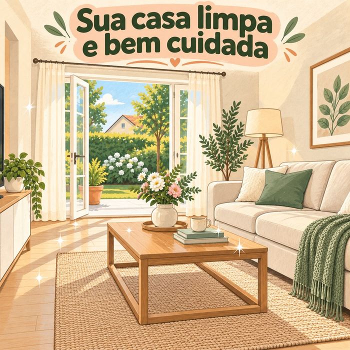 Sua Casa Limpa e Bem Cuidada