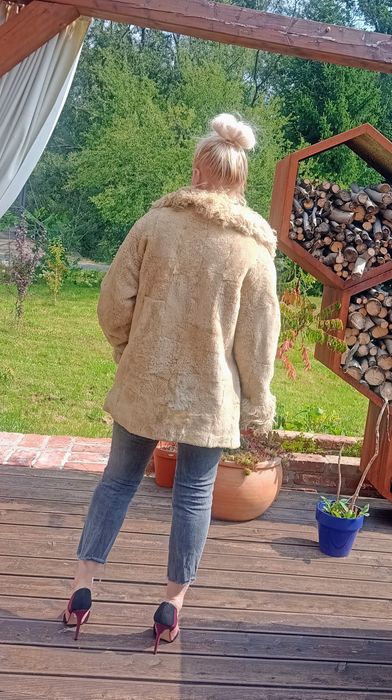 Kożuch naturalny kożuszek prawdziwy