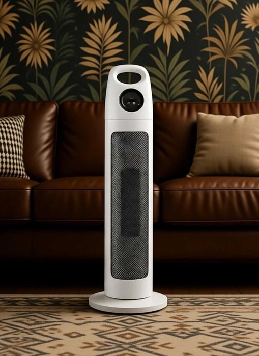 Дуйчик підлоговий 2 в 1 зима літо з пультом вентилятор