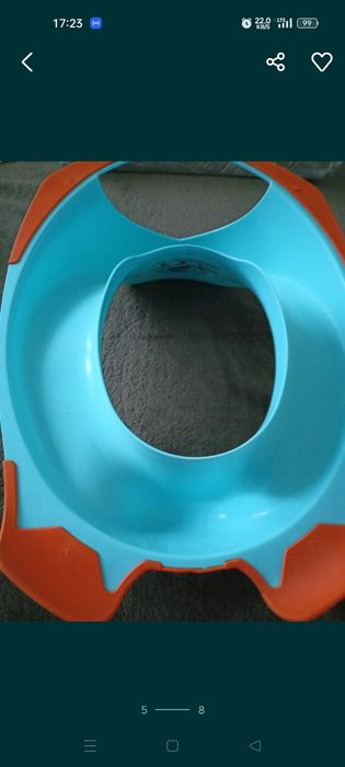 Nakładka podstawka nadstawka na WC toalete