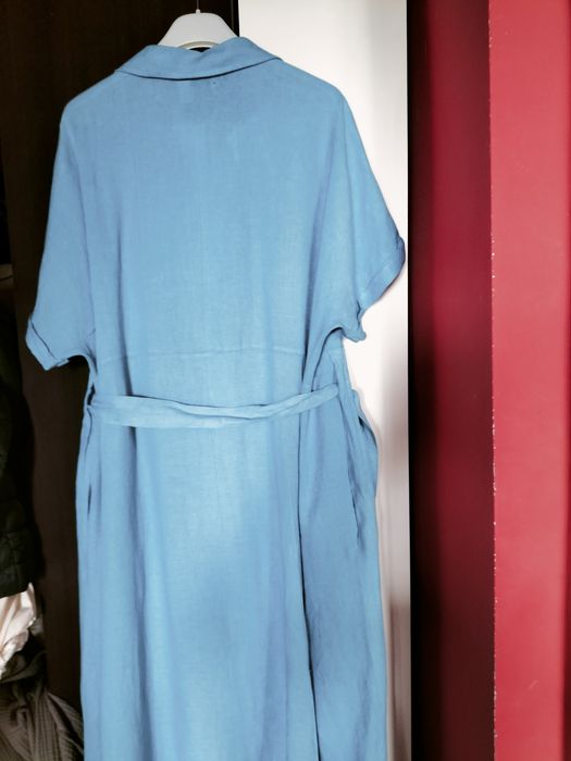 Sukienka len Italia moda s/m