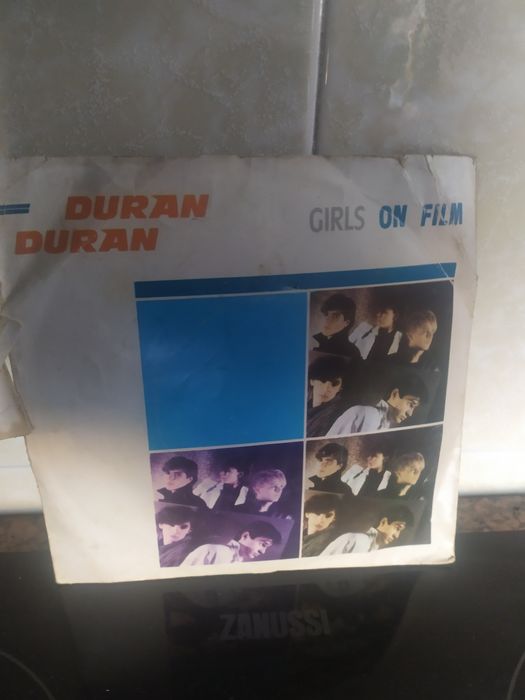 Seleção de discos em vinil