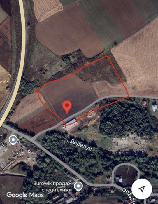 Продаж ділянки комерційного призначення