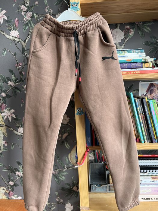 Штани теплі 140 можна і дівчинці і хлопчику