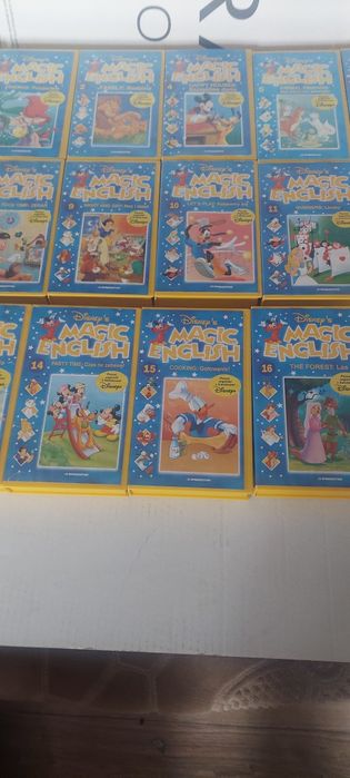 Magic English 16 kaset VHS