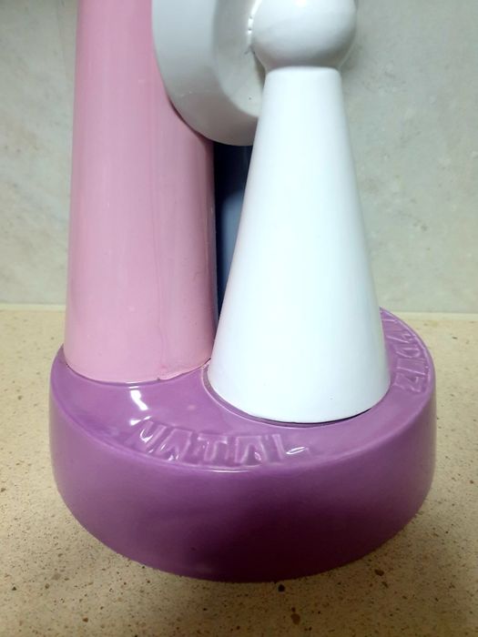 Escultura em faiança moderna "NATAL Cencal 2014 Ferreira da Silva