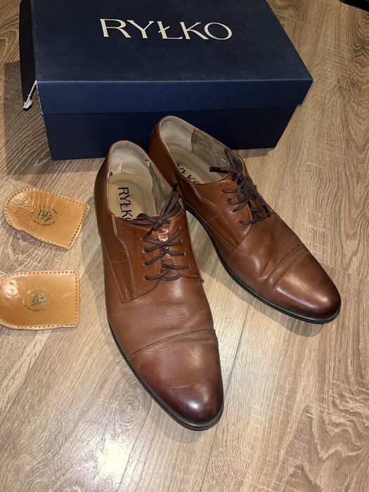 Skórzane buty męskie Ryłko