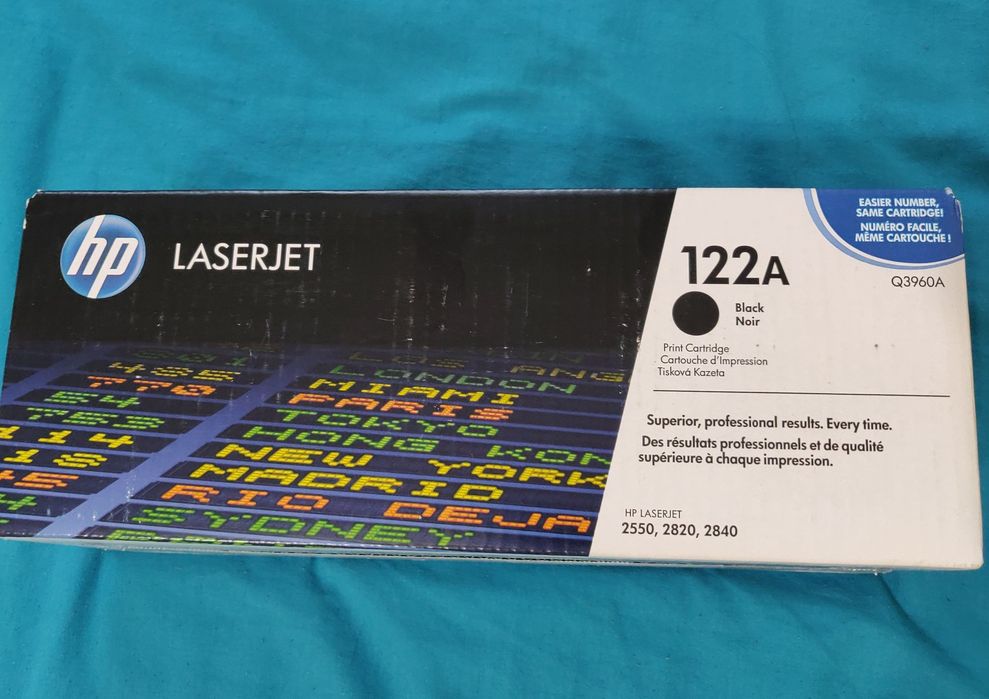 Оригінальний картридж HP 122A black