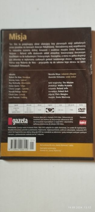 Misja - film na DVD