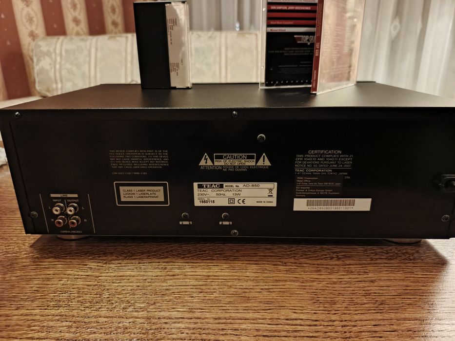 TEAC AD-850. Deck, CD, USB. Jak nowy.