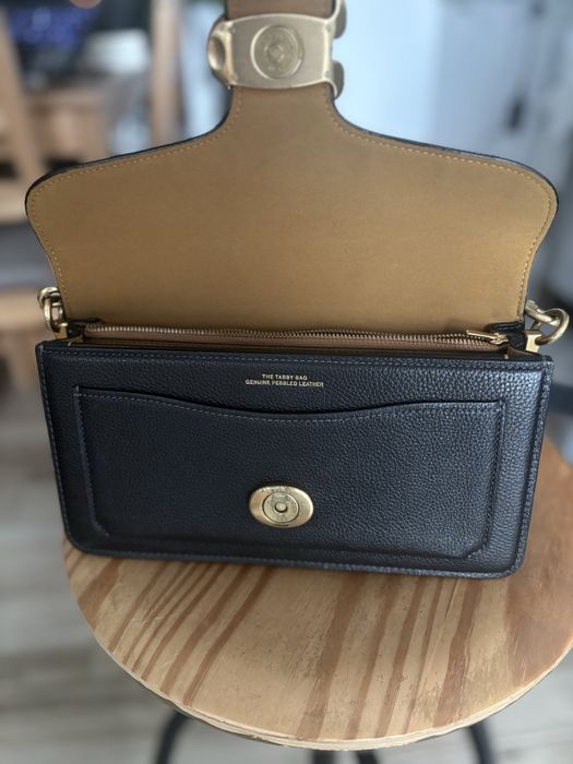 Сумка the tabby bag leather coach