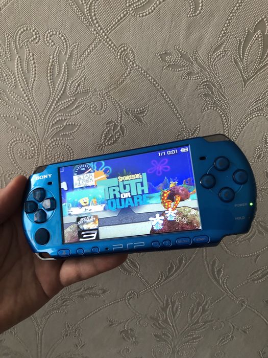Psp sony 3000 slim blue