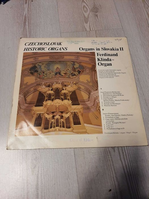 Ferdinand Klinda - organ płyta winylowa jak nowa nr 44