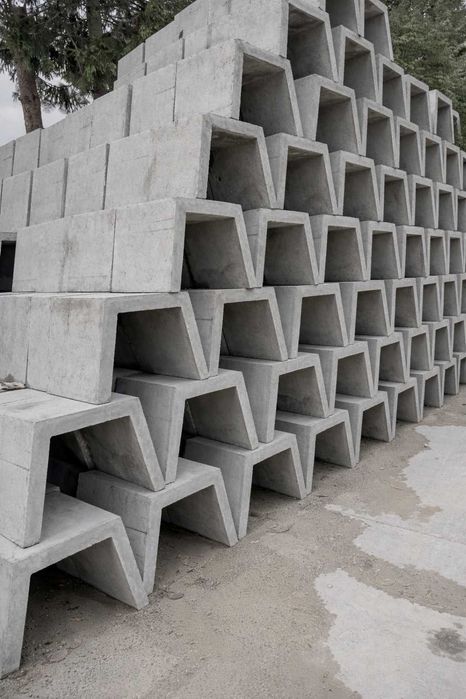 Korytka betonowe KKZ 50–74 cm Betonowe korytka odwodnieniowe liniowe