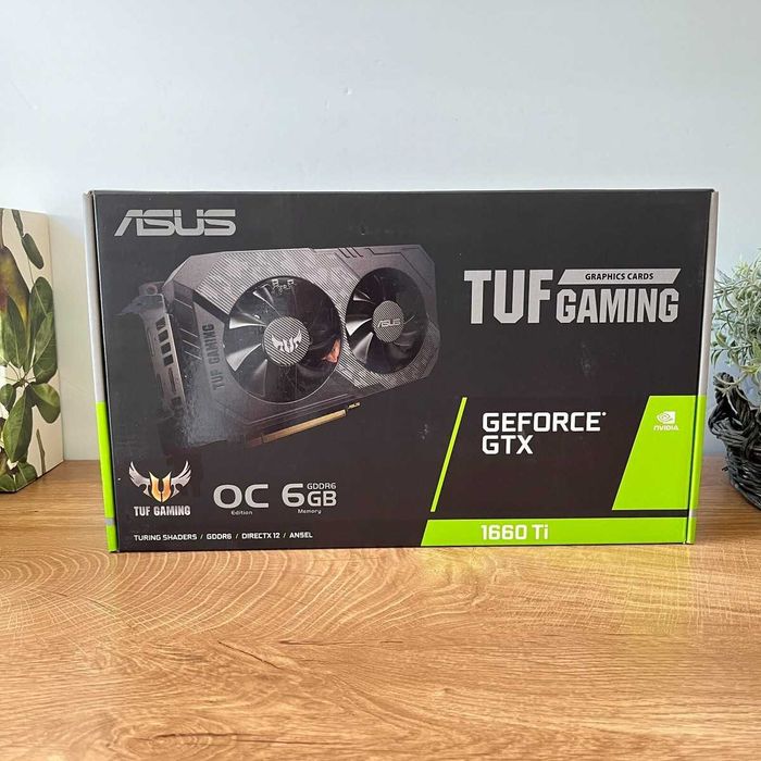 Placa Gráfica Asus TUF Gaming GeForce GTX 1660 Ti EVO OC Edition 6GB GDDR6