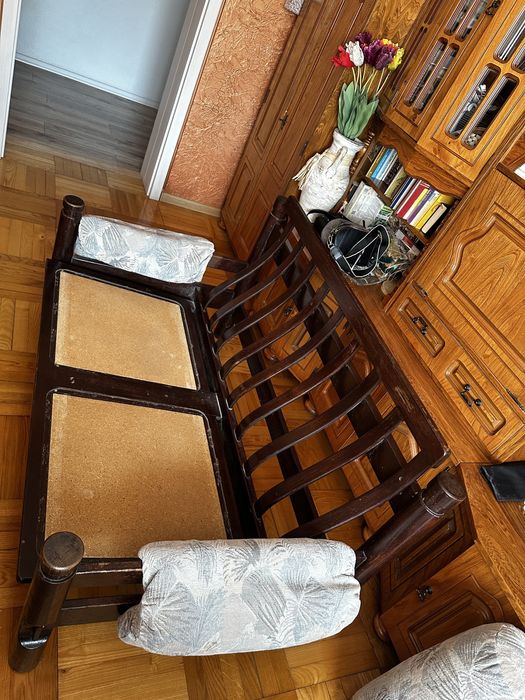 Sofa drewniana solidna