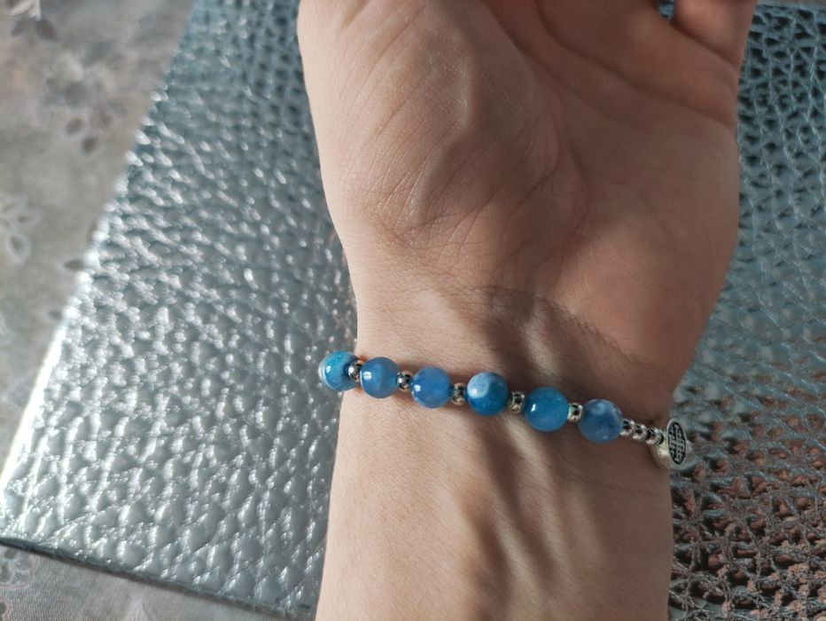 Różaniec na rękę bransoletka Agat