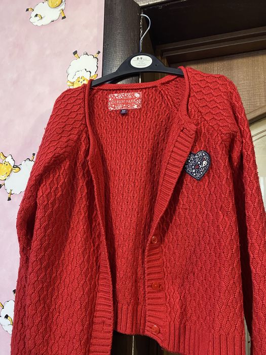 Тепла кофта для дівчинки