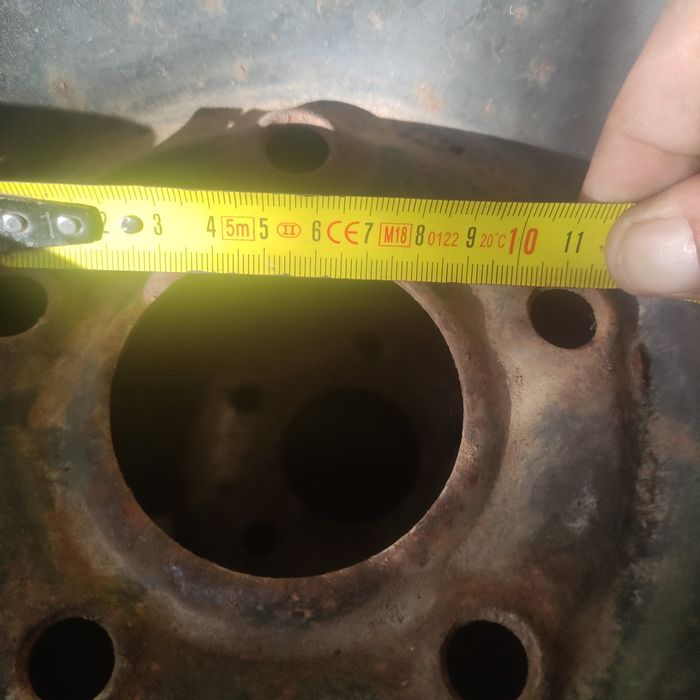4 Jantes 15" 5 furos em ferro Mercedes